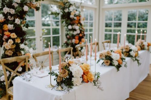 Reception Details | Florals & Styling | photography Leah Cruikshank