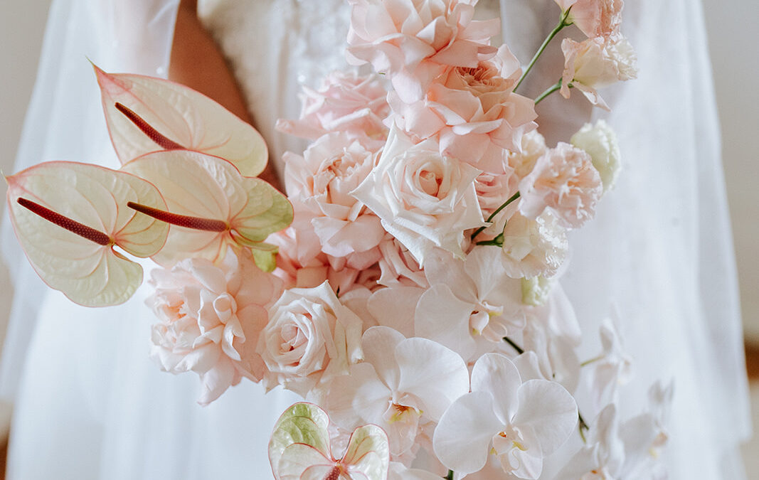 Wedding Flowers: Monica & Harry by EBON Floral